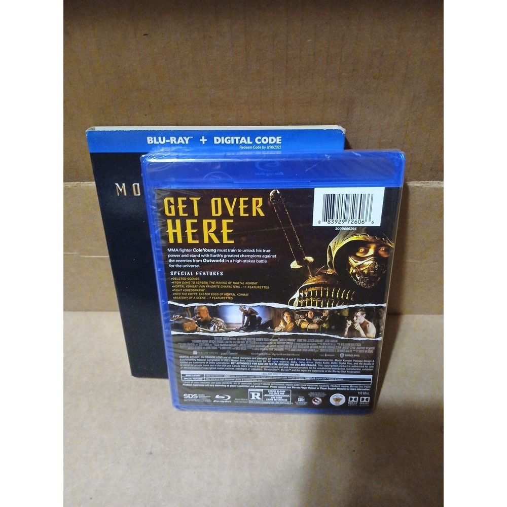 Mortal Kombat (Blu-Ray + Digital) DVD Fighting MMA movie - Picture 4 of 4